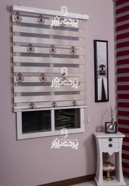 پرده زبرا مدل گلدوزی IPK 8441-Z V-01