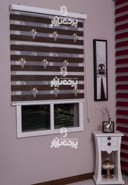 پرده زبرا مدل گلدوزی IPK 8442-Z V-04