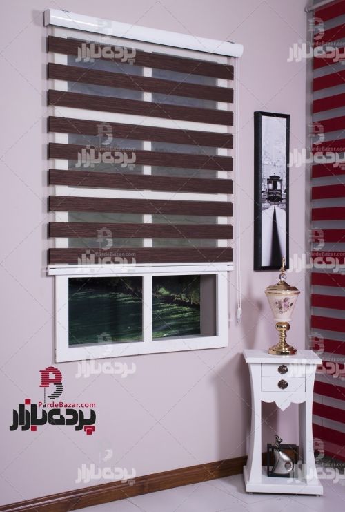 پرده زبرا تک سایز ZD-204
