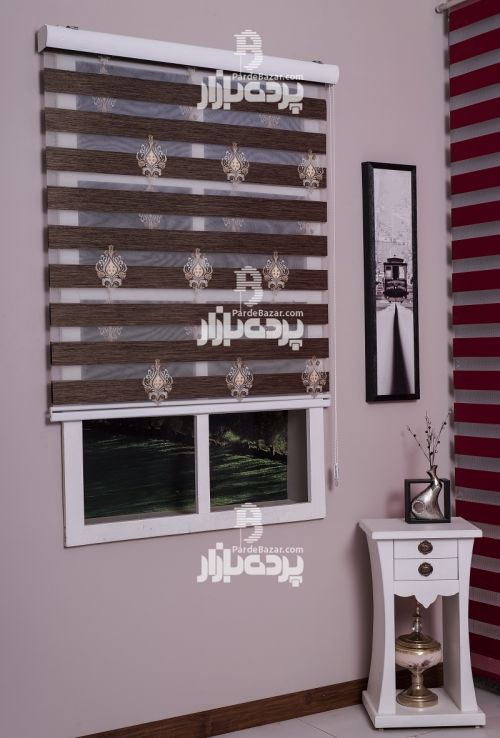پرده زبرا تک سایز IPK 8441 V-04