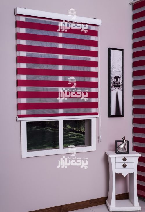 پرده زبرا تک سایز MONO V-23